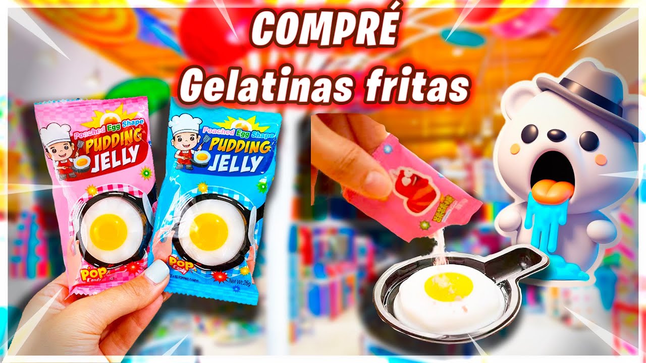 COMPR&Eacute; Dulces chinos que se puede freir, el ultimo no me gust&oacute; 🤢🤢 | xdariel