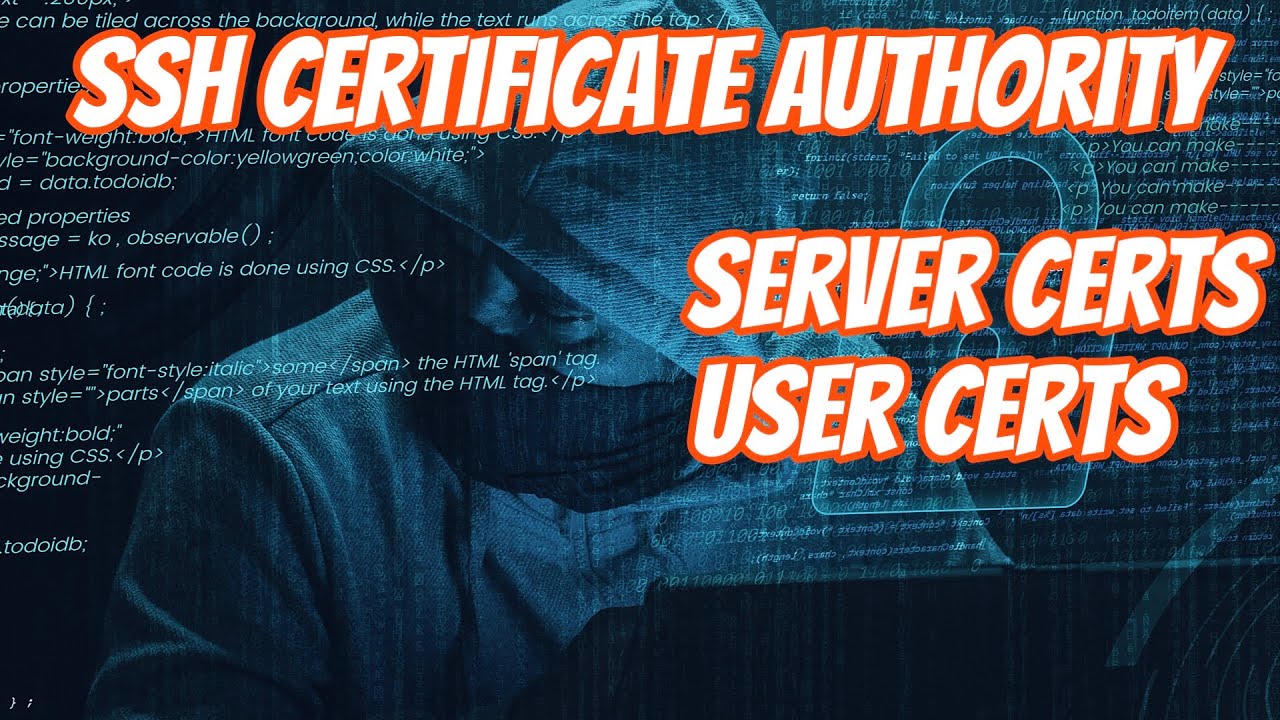 Центр сертификации SSH: сертификаты серверов и сертификаты пользователей LPIC-3 303