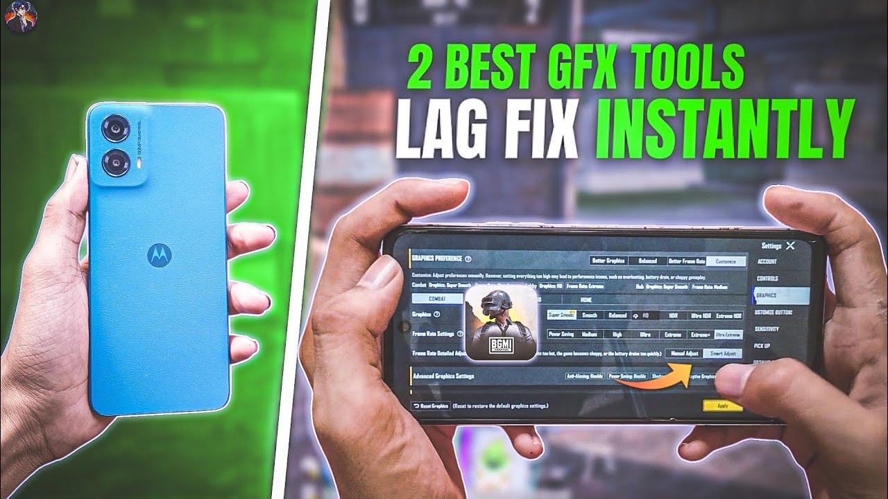 Top 2 Best GFX Tools For BGMI/PUBG 4.4 | Fix Lag & Unlock 120 FPS