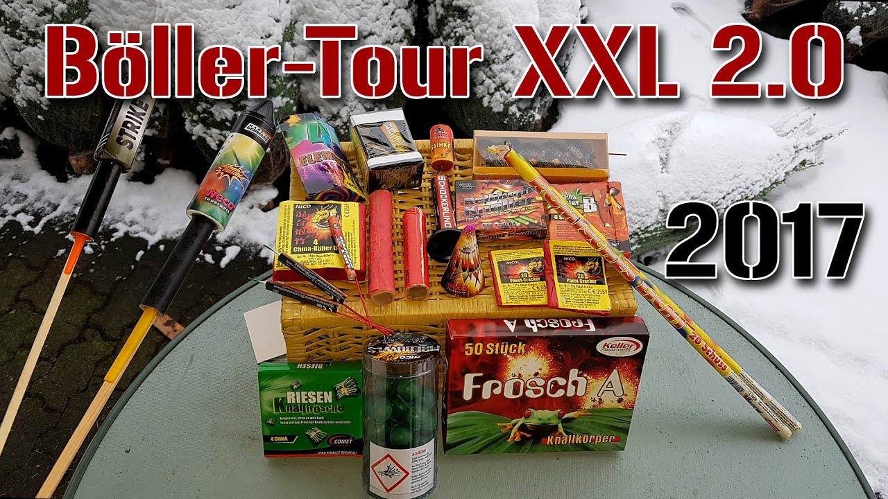 Böller-Tour XXL 2.0 | Schneegeballer 2017 + Gewinnspiel
