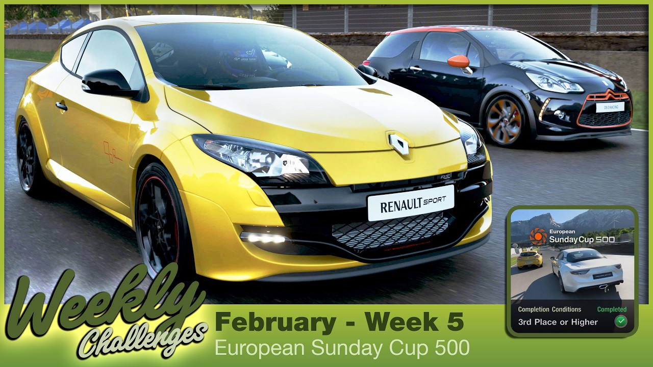 European Sunday Cup 500 I Weekly Challenges I February - Week 5 I Gran Turismo 7