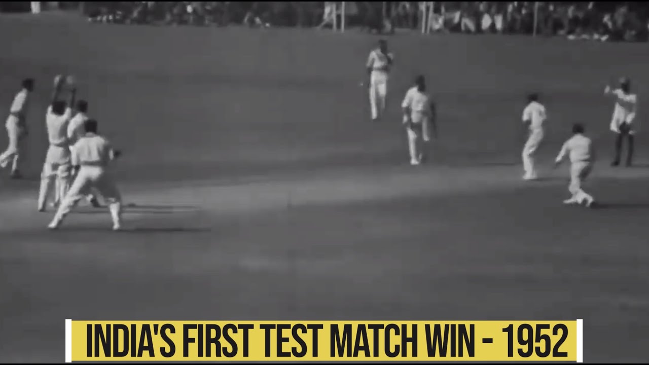 India's First Ever Test Match Win - The Madras Test of 1952