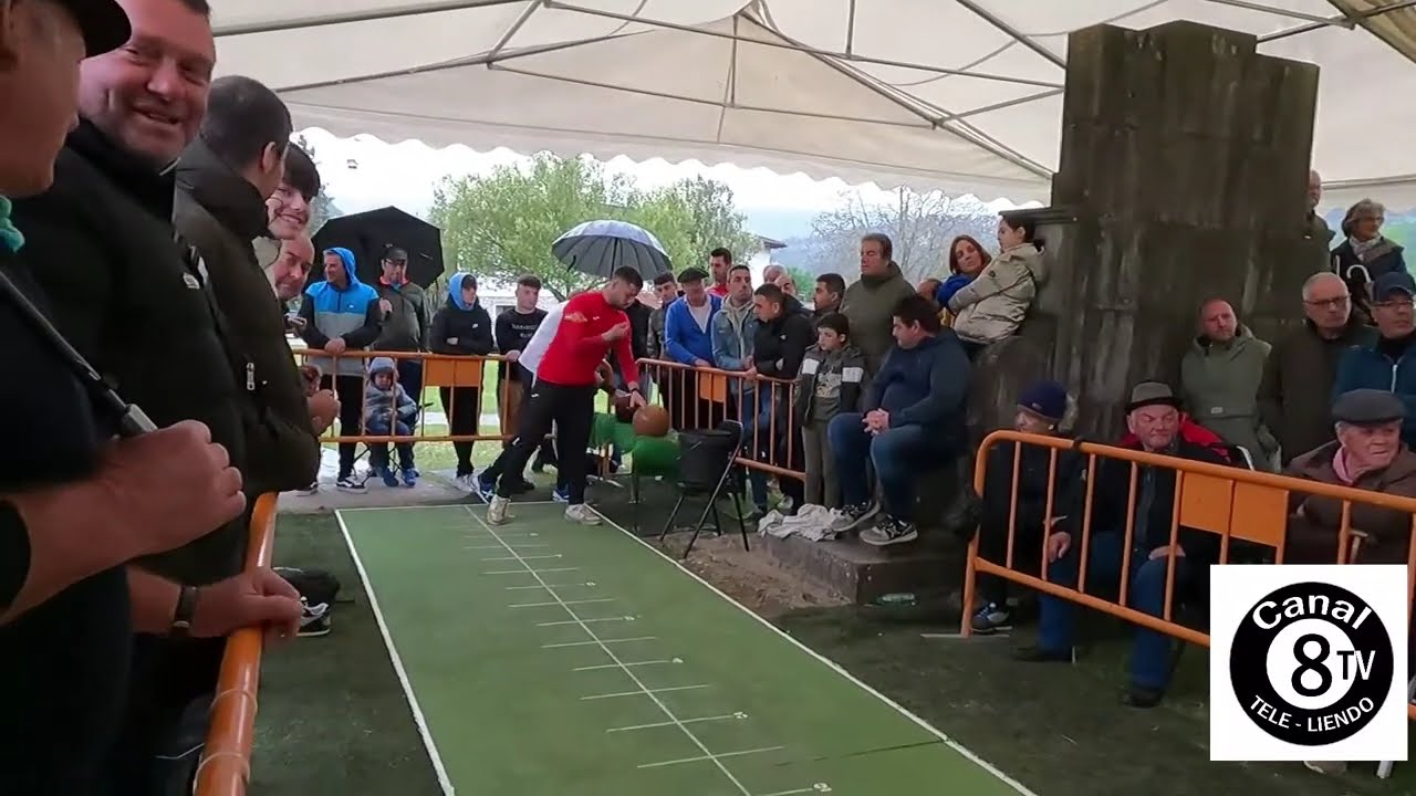 Partido Amistoso En Liendo entre dos Campeones, José Antonio Cano y Miguel del Rio Piedra.