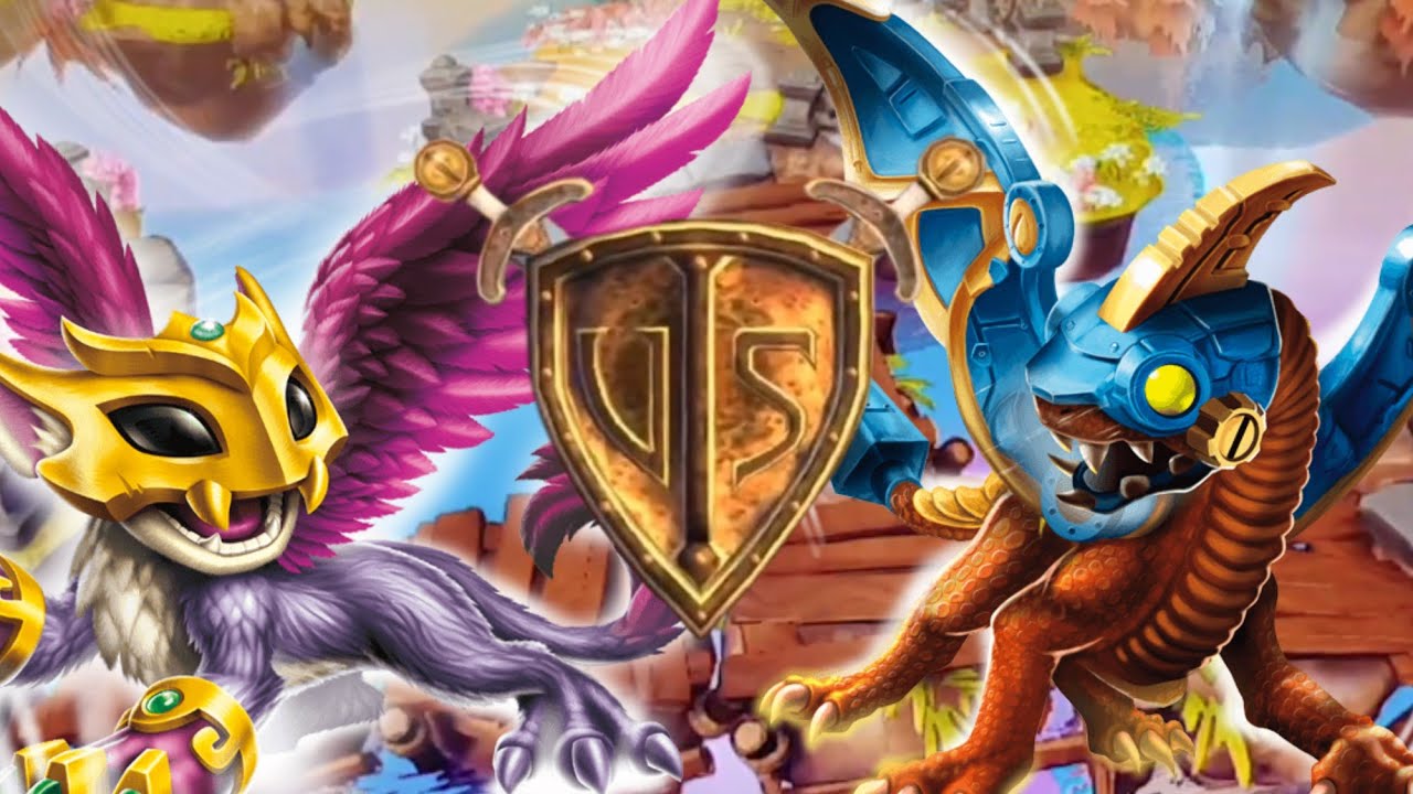 Scratch Vs Drobot PVP Arena Battle Skylanders Swap Force (Local)