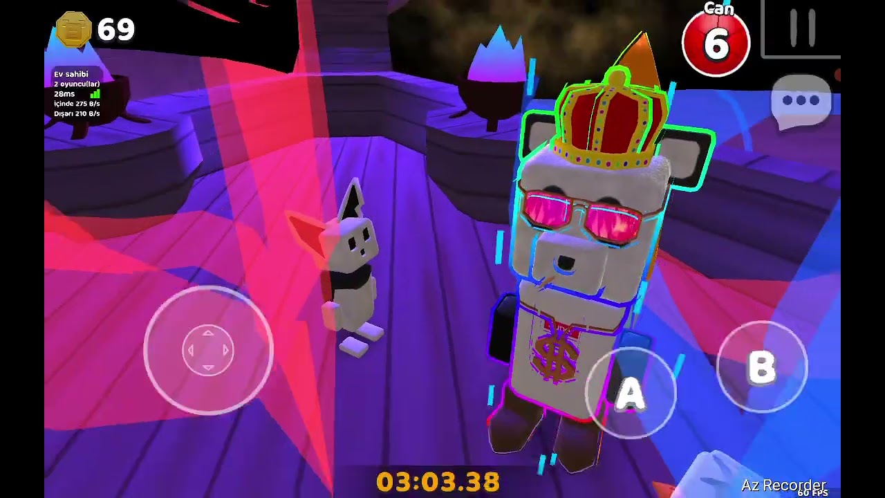 Arkadaşımla super bear oynadık