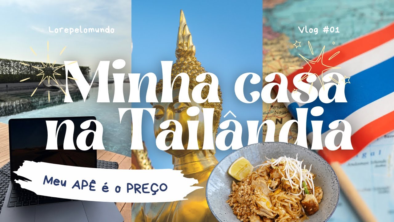 QUANTO PAGUEI POR 1 MÊS DE ALUGUEL NA TAILÂNDIA, condomínio de luxo 🇹🇭 #thailand