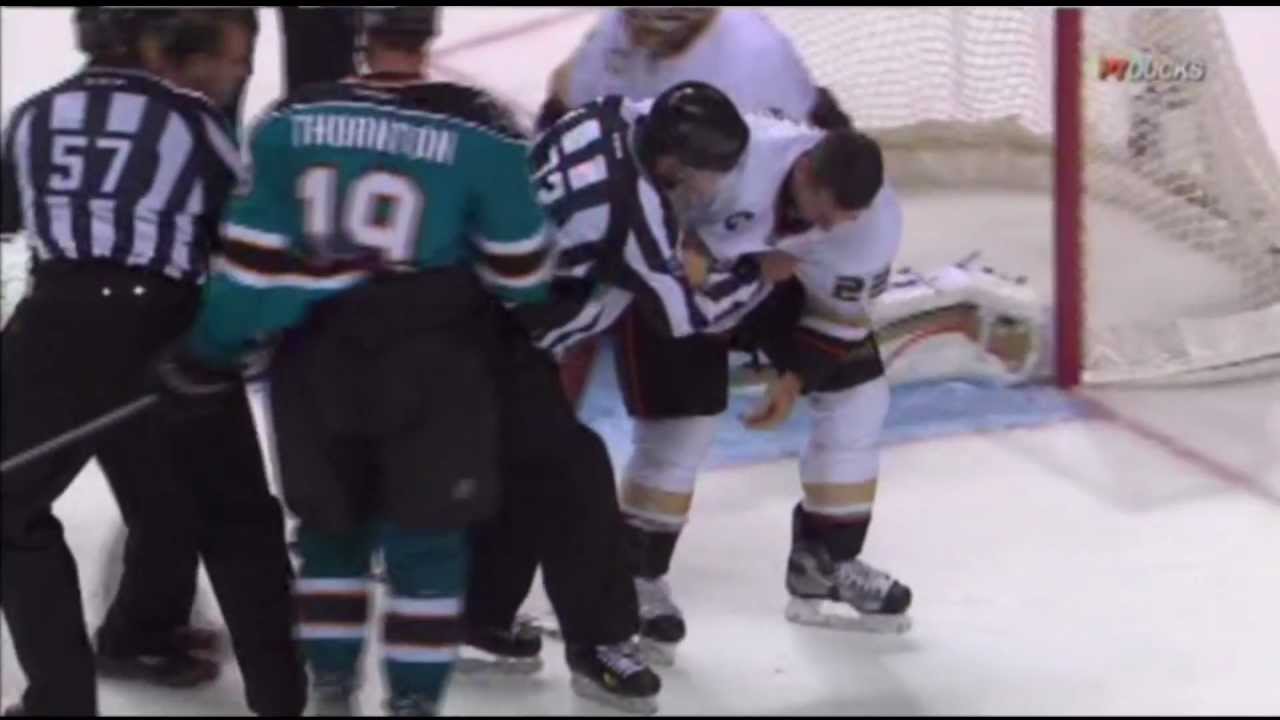 Puck Hits Face of  NHL Hockey Player From a Slapshot - Gets Injured Even With a Visor On