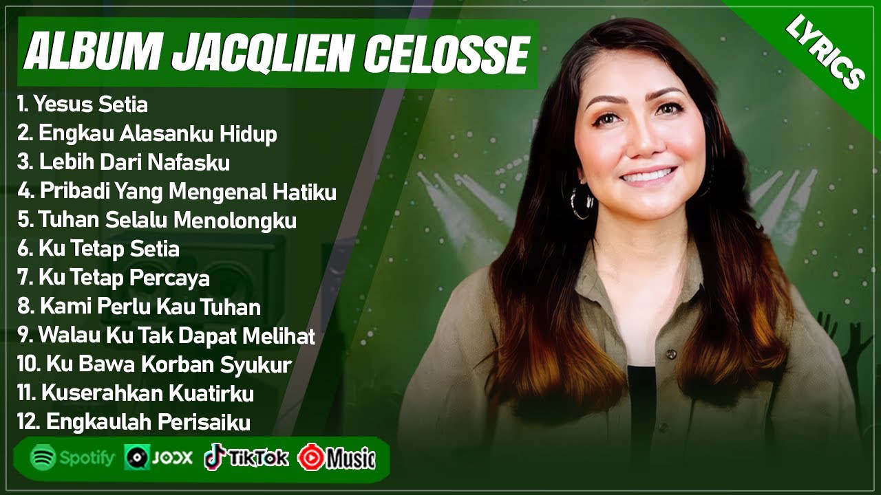 YESUS SETIA - JACQLIEN CELOSSE (LIRIK) | PRIBADI YANG MENGENAL HATIKU || LAGU ROHANI TERPOPULER 2024