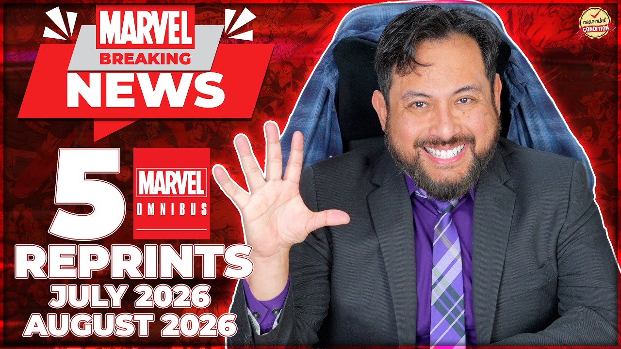 Срочные новости: 5 переизданий сборников комиксов Marvel в июле и августе 2026 года!
