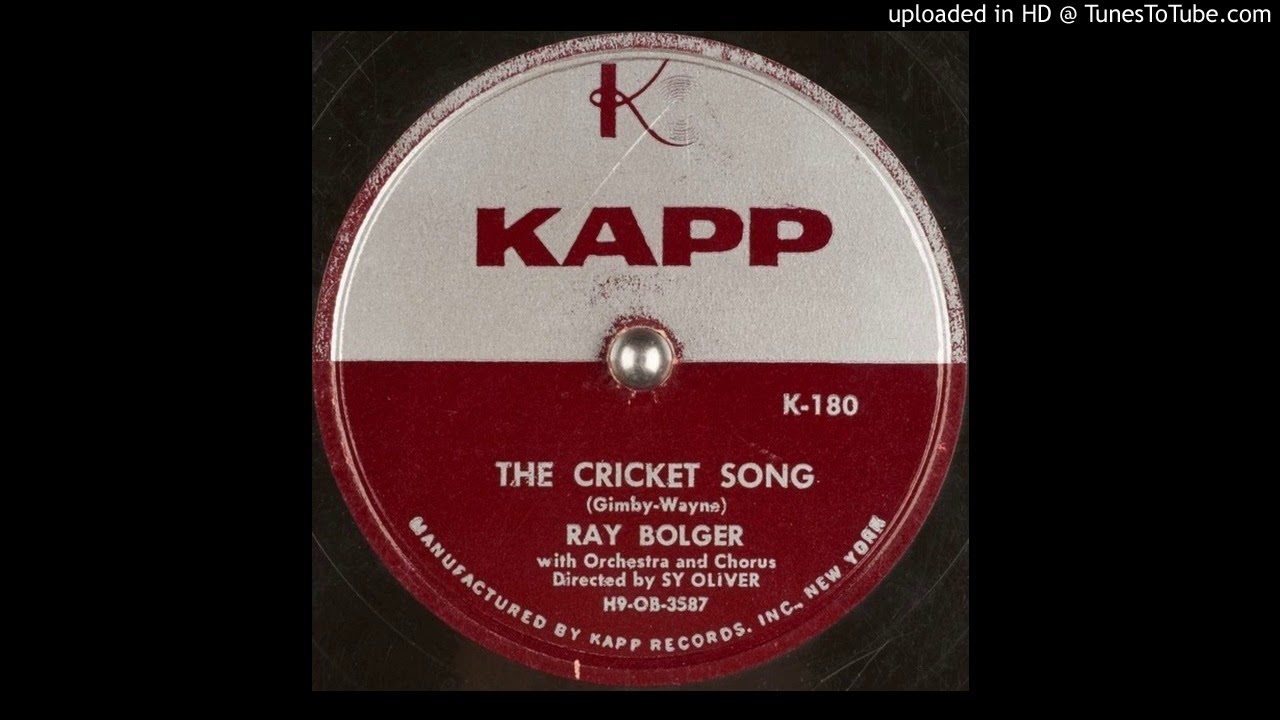 Ray Bolger – 