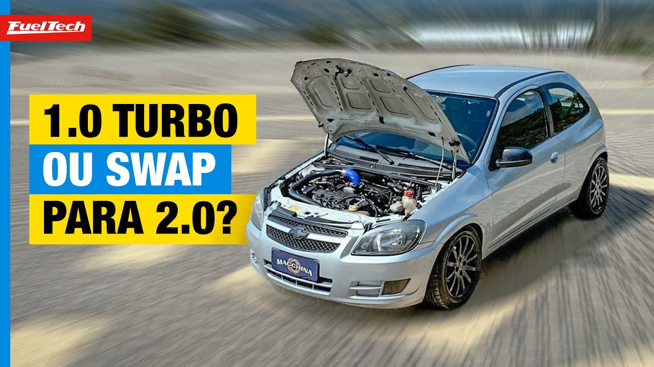 Preparação turbo custo x benefício! Celta 1.0 turbo