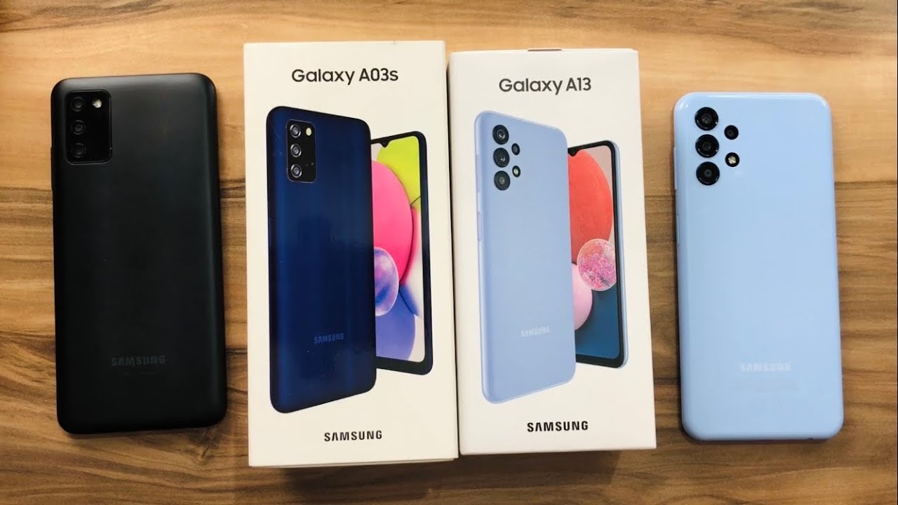 Samsung Galaxy A13 vs Samsung Galaxy A03s