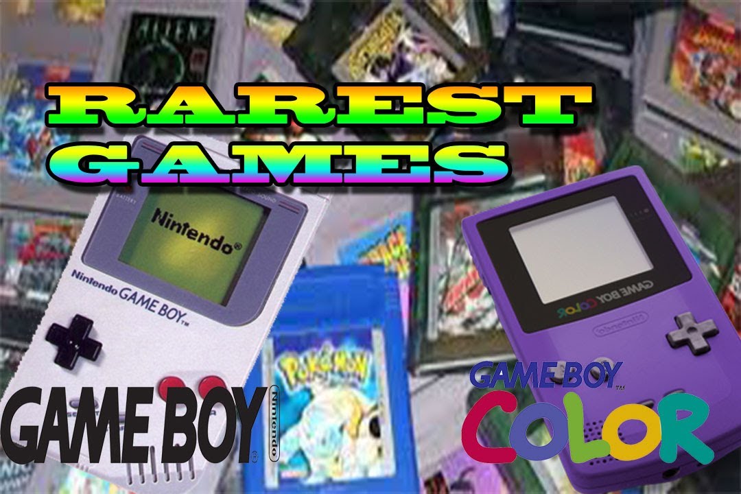 Top 15 Rarest GameBoy Games | Most Expensive GB/GBC Games
