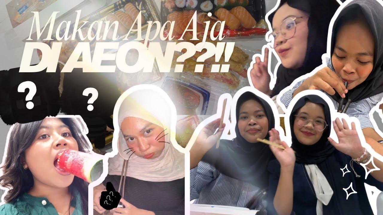 MINI VLOG || MAKAN DI AEON TRUS BELI CRYBABY POPMART⁉️KIRA KIRA DAPET APA YAA… 🤔😱♨️