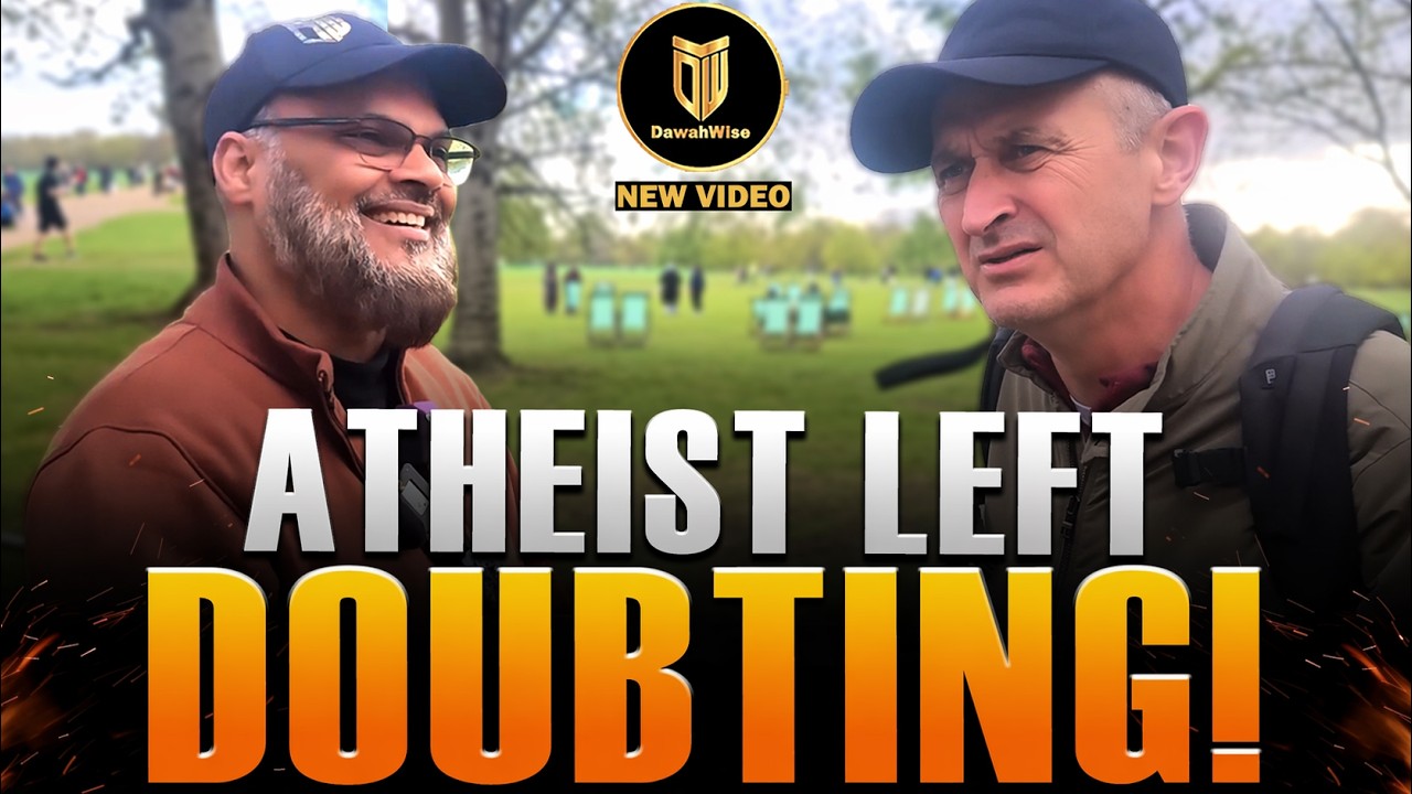 Atheist Tried to Defend Evolution&hellip; Then THIS Question Stopped Him | Hashim | Speakers Corner