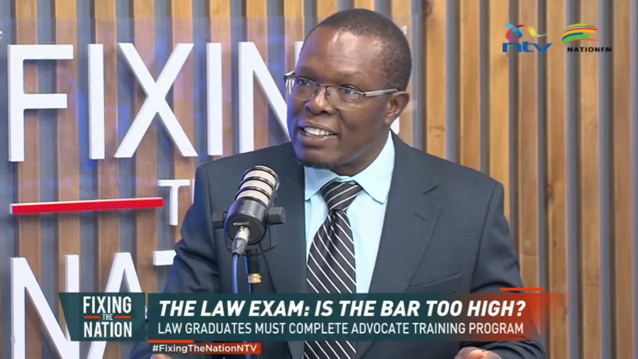 Law exams: Is the Bar Too High? Jack Mwimali Interview on NTV