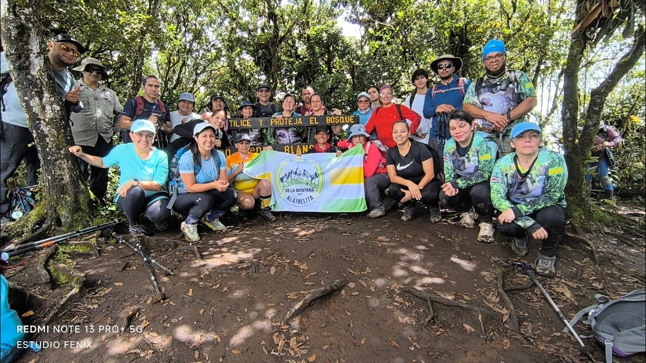 Caminata a Cerro Piedra Blanca, Antiguo Pico Blanco, Amigos de la Montaña, Alajuelita