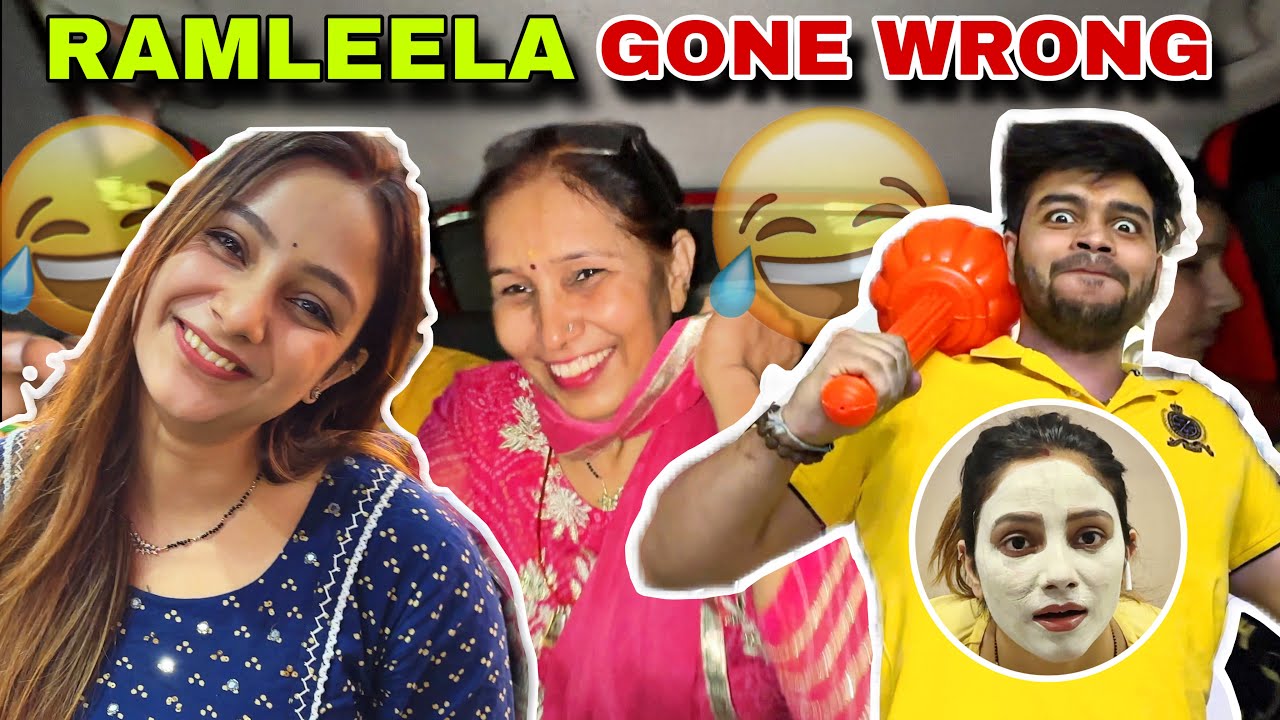 HUMARE GHAR KI RAMLEELA 😂@tusharshrutivlogs