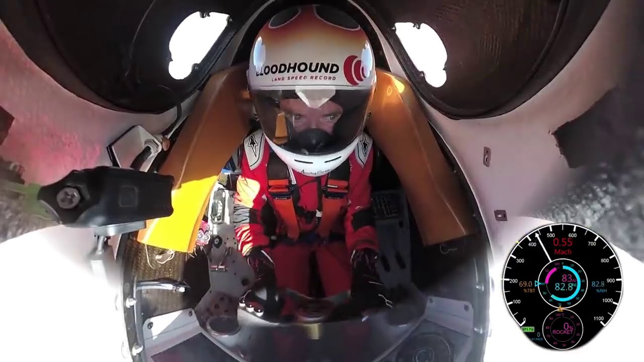 0 to 628mph   1010kmh in 50 seconds
