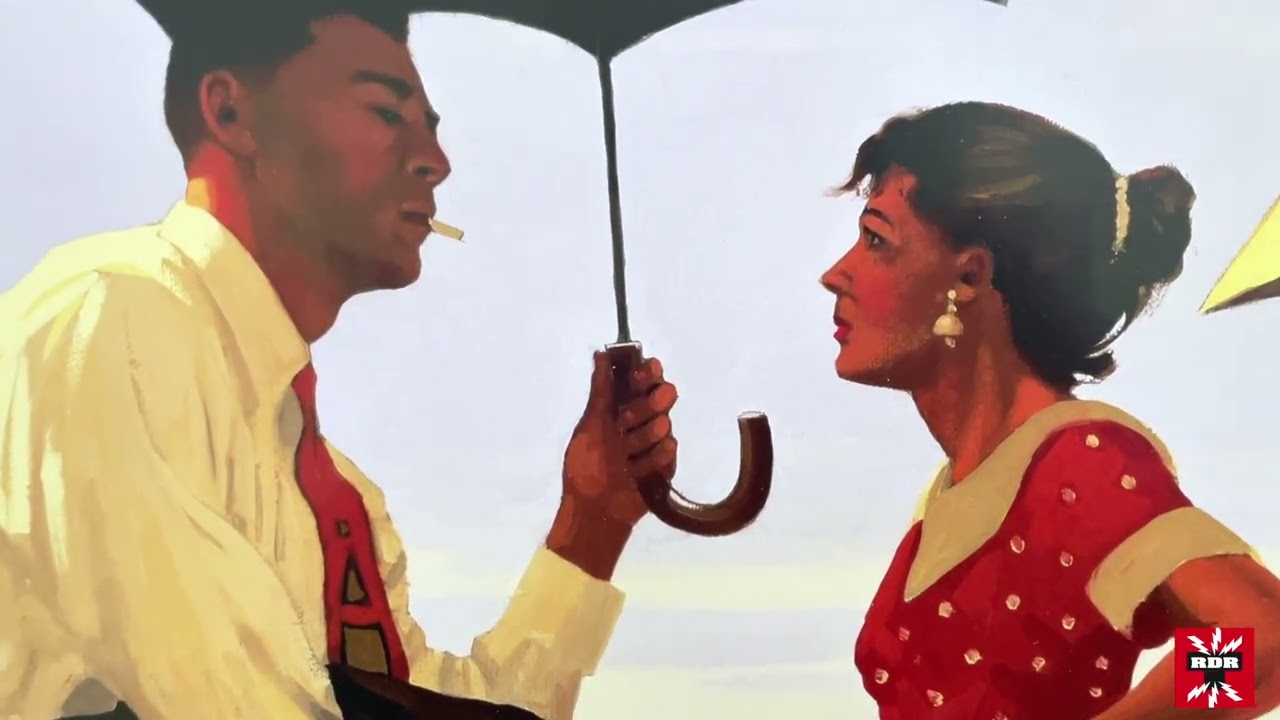 TELE RDR 775 - JACK VETTRIANO - TUTTA LA MOSTRA DEL MUSEO DELLA PERMANENTE - MILANO