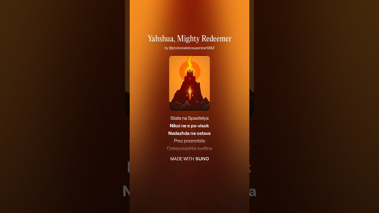 Яшуа, Могъщ Изкупител