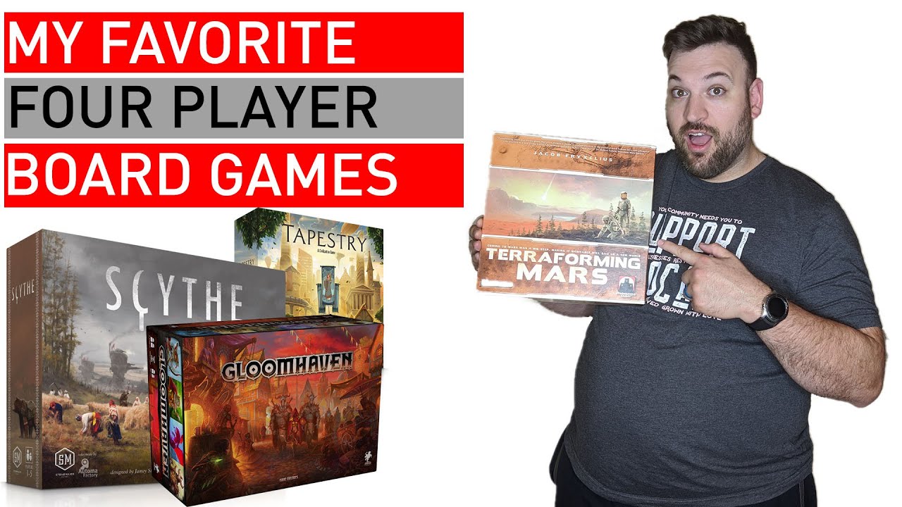 Top 8 Board Games FOR 4 PLAYERS | Game Brigade July 2020