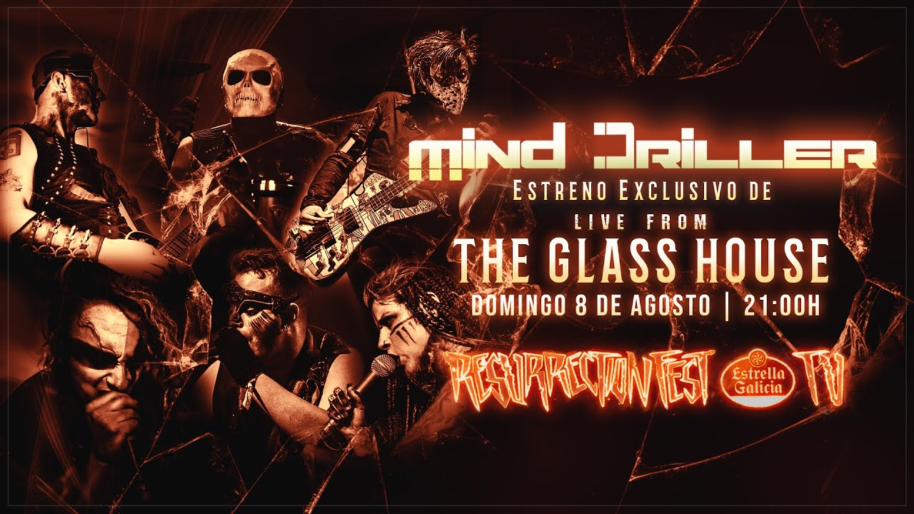 MIND DRILLER - Live From The Glass House (2021)
