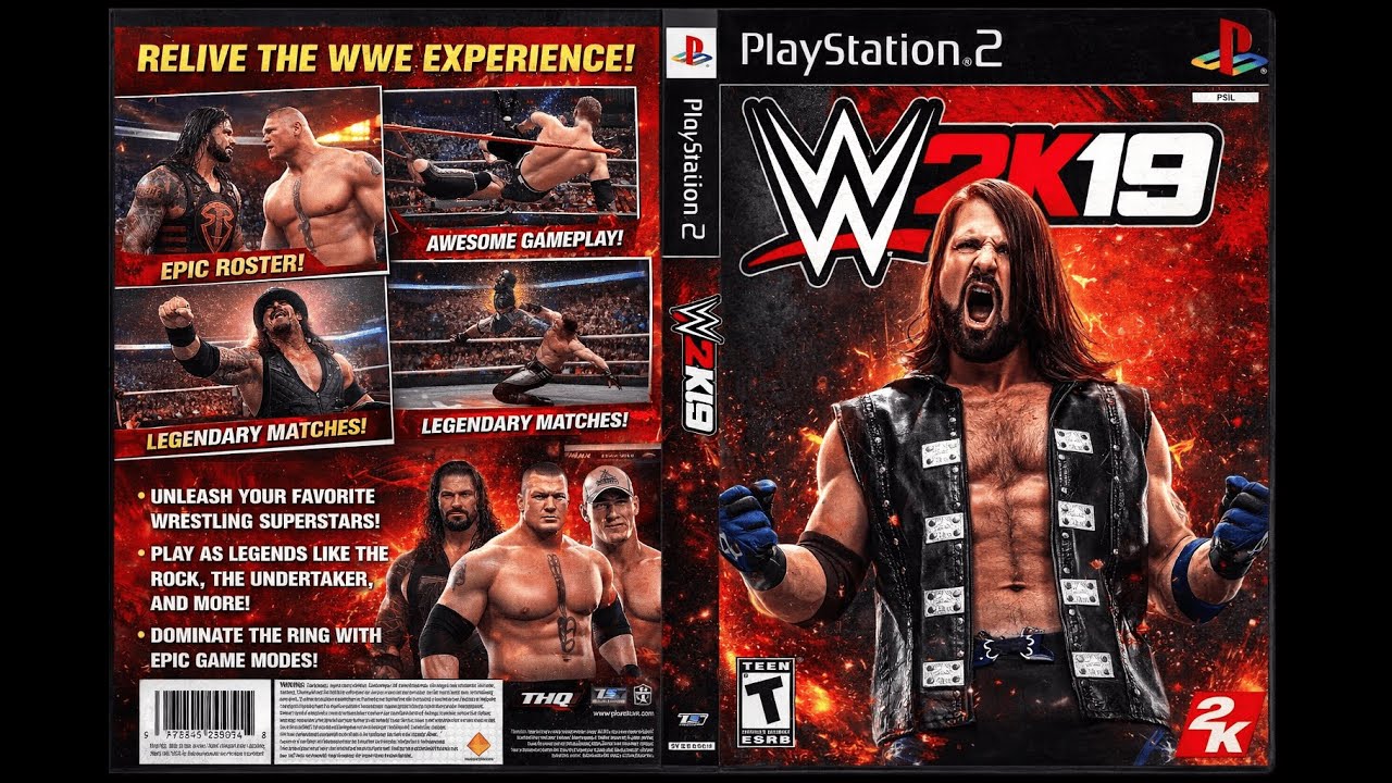 WWE 2K19 Mod Gameplay – PS2 MOD