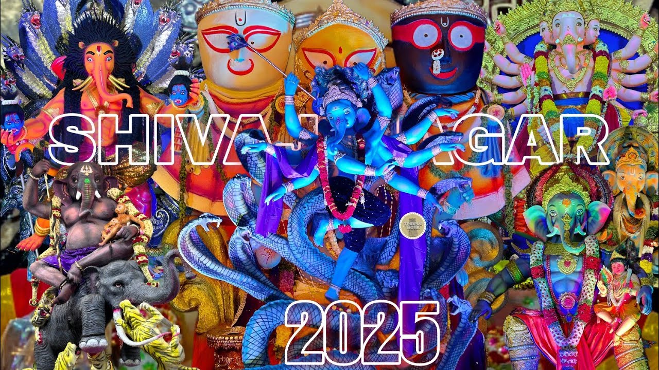 Ganesha Pandal 2025 | Shivajinagar Ganeshotsava 2025 | #templemonk #shivajinagar 