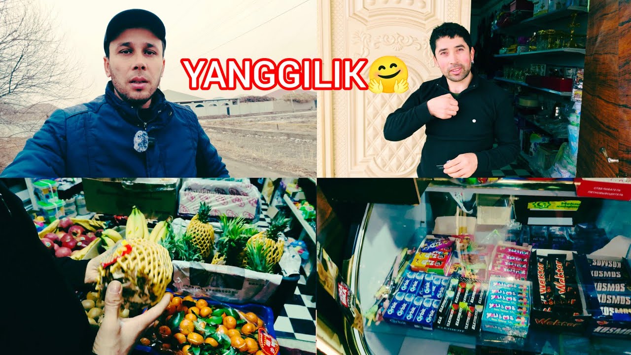 Qishlogʻimizda yangilik Izzatbek doʻstimiz uyda doʻkon ochipdi.