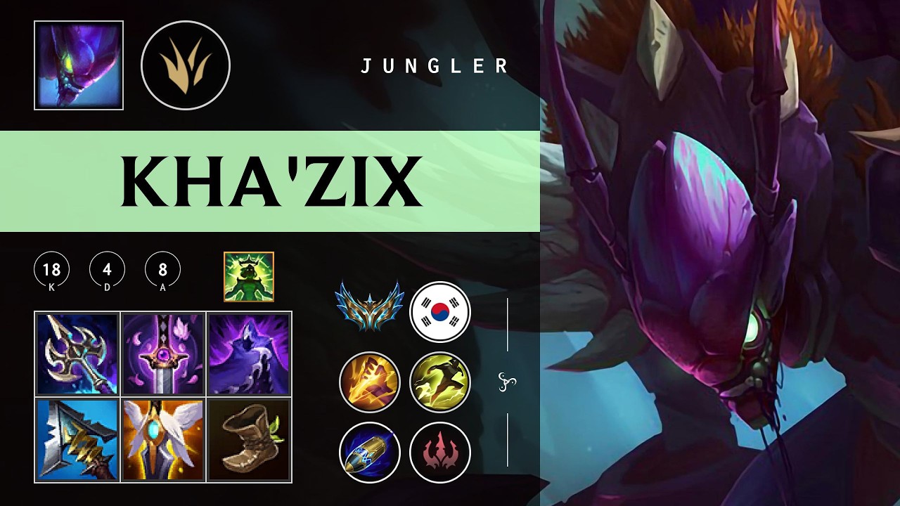 Kha'Zix Jungle vs Viego - KR Challenger Patch 26.04