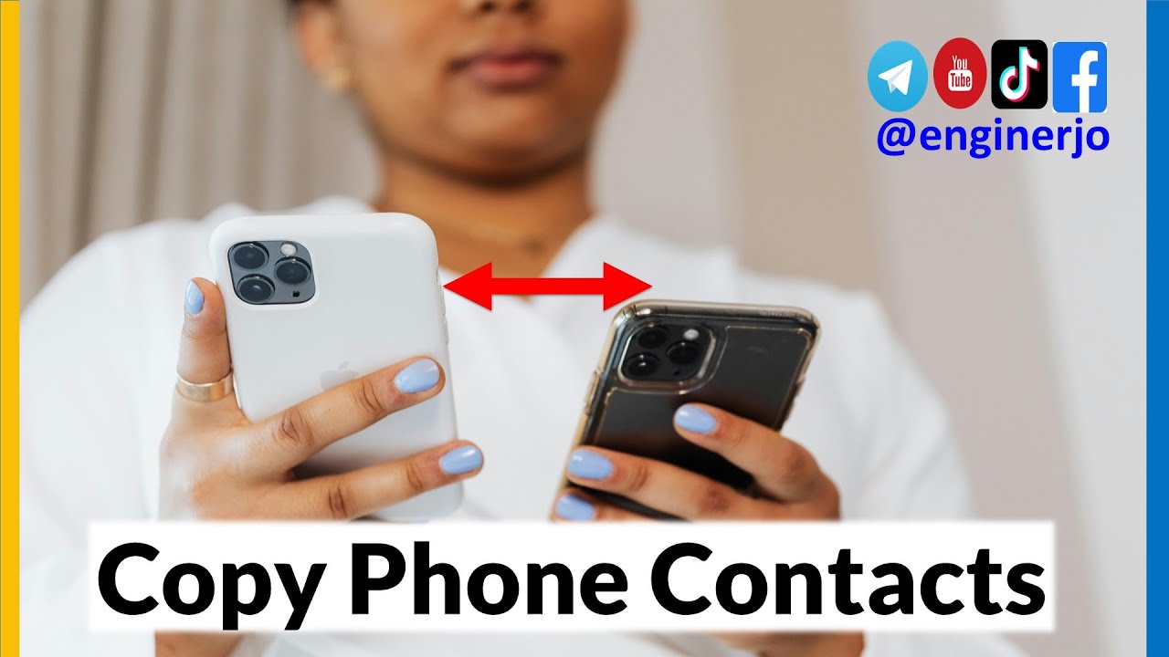 Copy phone contacts ስልክ ኮንታክት ኮፒ ማድረግ
