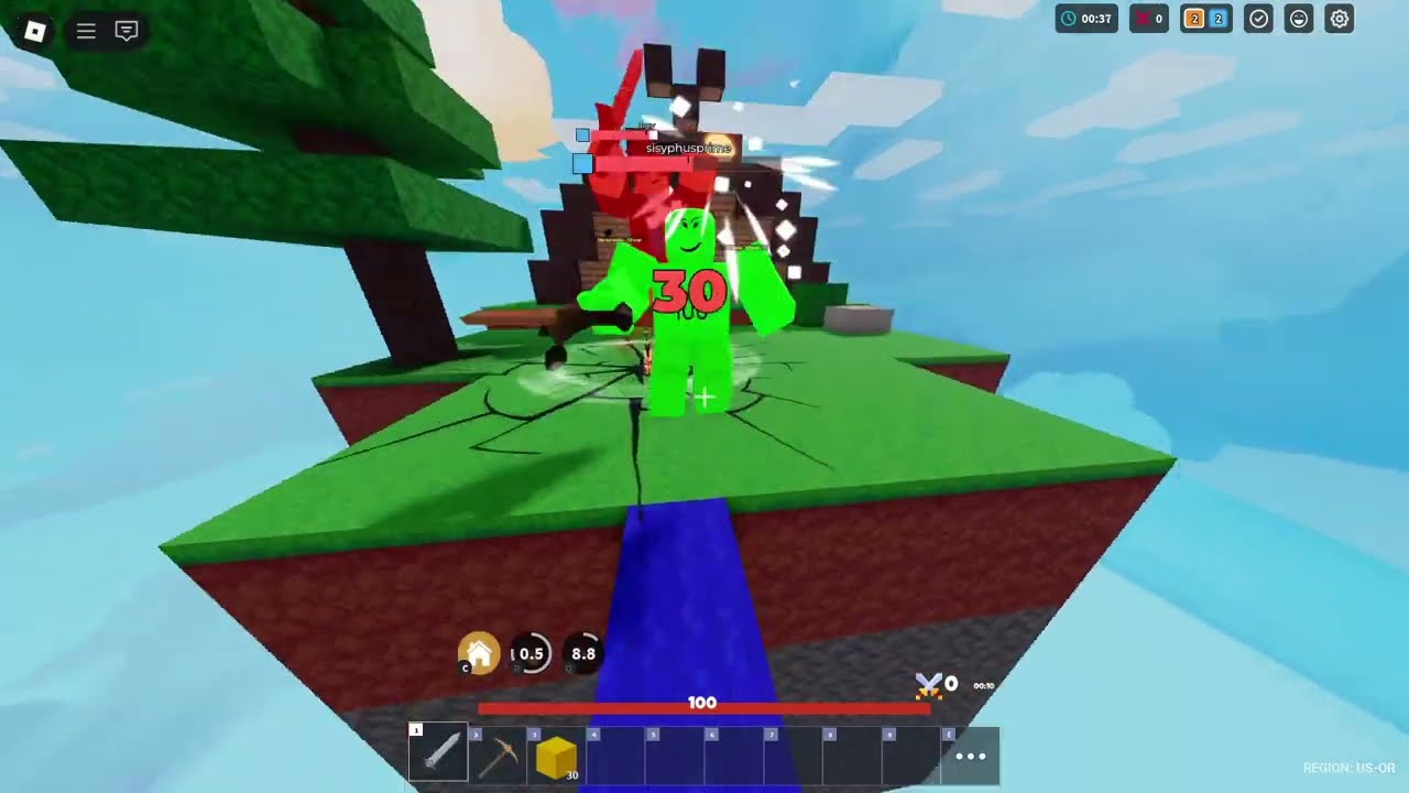 Getting My 17,000TH Win!! (Roblox Bedwars)