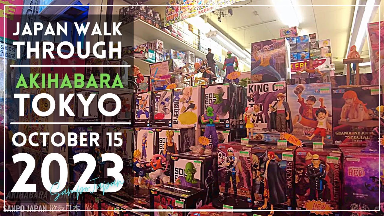 [4K] AKIHABARA walk, TOKYO (October 15, 2023) | JAPAN WALK THROUGH