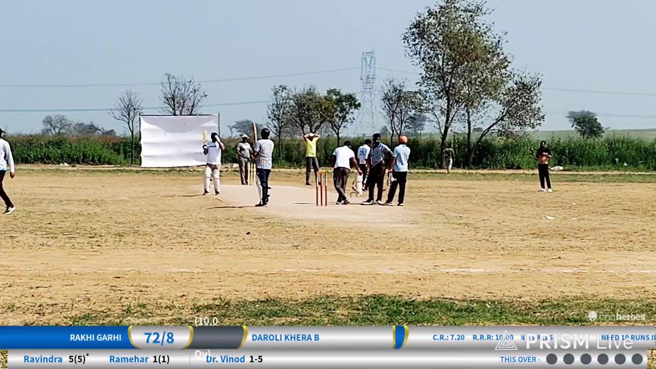 🔴 Live ‼️ Rakhi C 🆚 Daroli B | Gurana Leather Cricket Tournament 2026