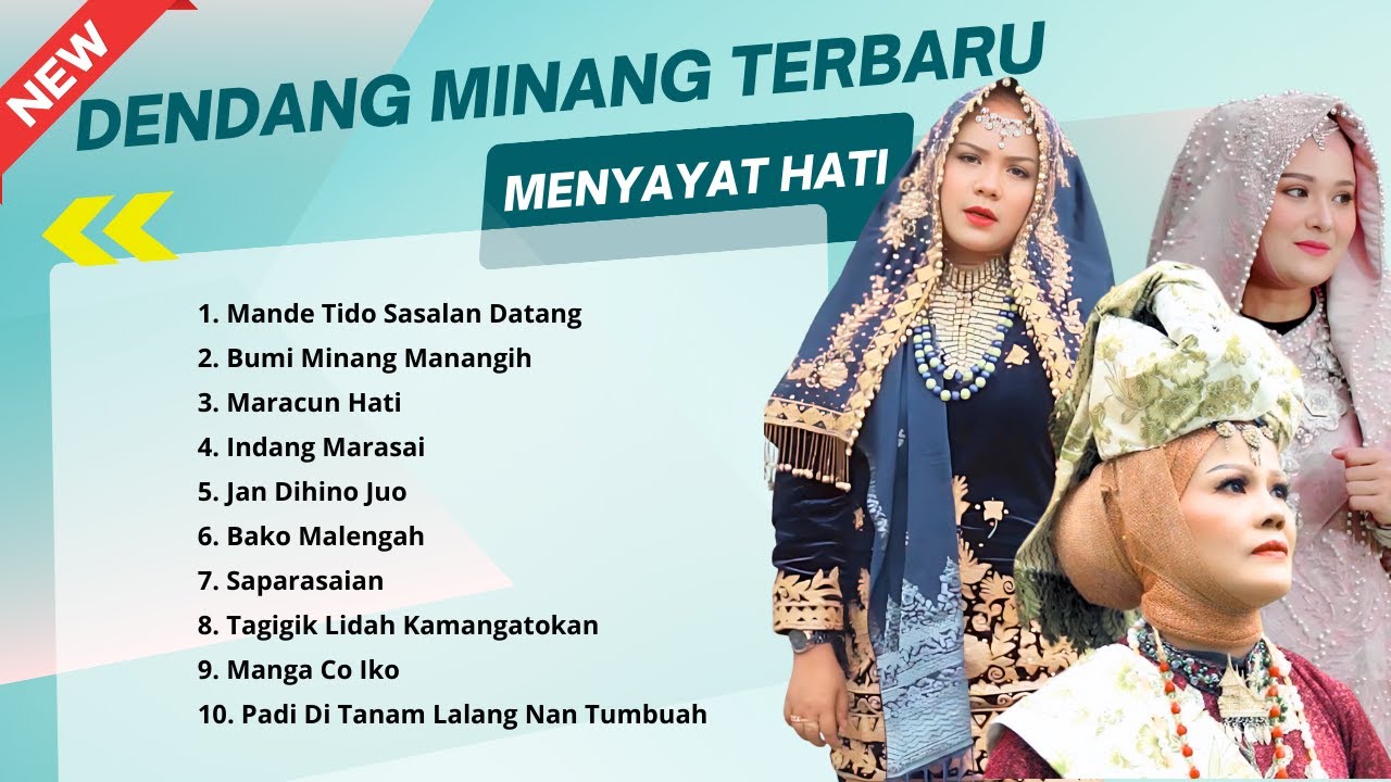 Dendang Minang Terbaru – Lagu Paling Menyayat Hati & Bikin Baper (Full Album 2024)