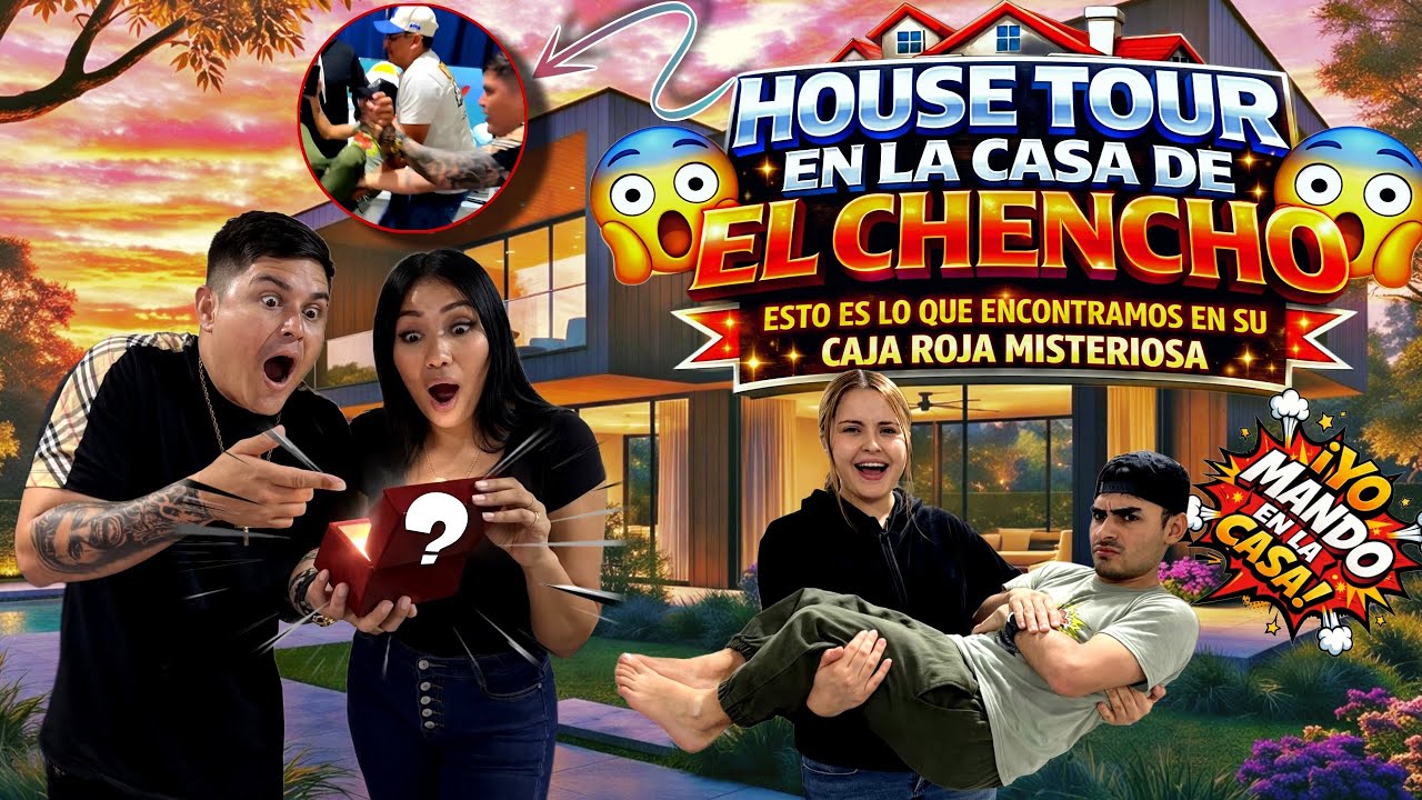 NOS METIMOS A LA CASA DE @ELCHENCHO1 abrimos su FAMOSA CAJA ROJA| quedamos sorprendidos😱