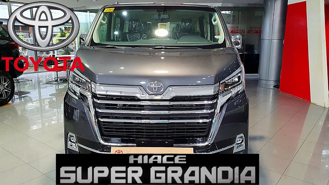 Toyota Hi Ace Super Grandia 2.8 A/T Leather - Tech, Spec & Features