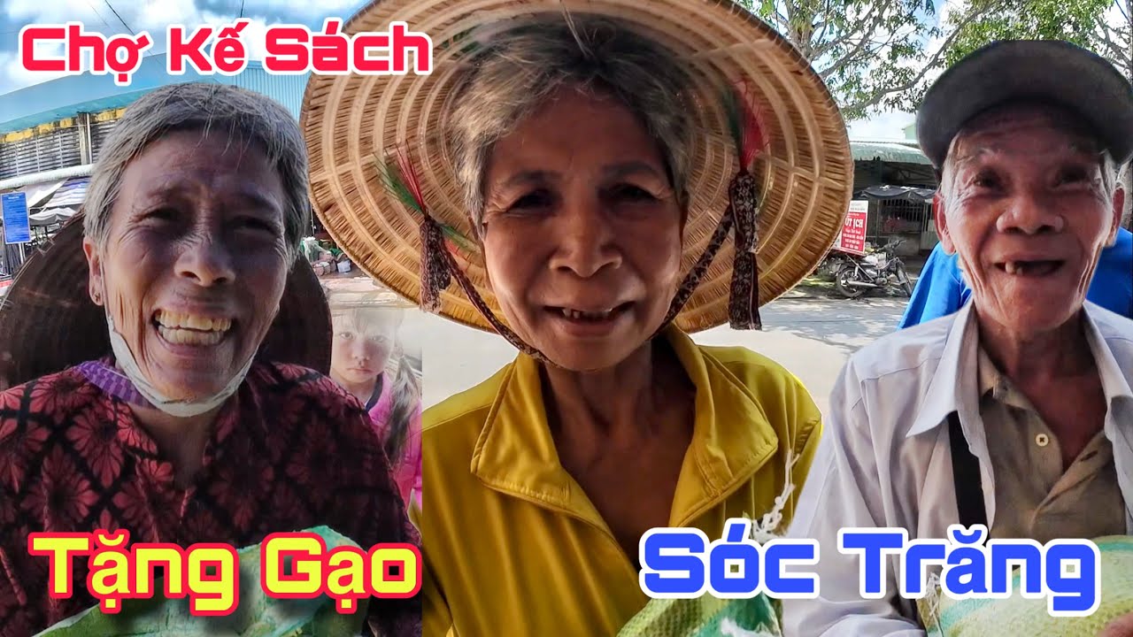 Chợ Kế Sách Sóc Trăng Người Khó Khăn Nhận Gạo Tấm Lòng Nhà Hảo Tâm Từ Mỹ | Khương Nhựt Minh