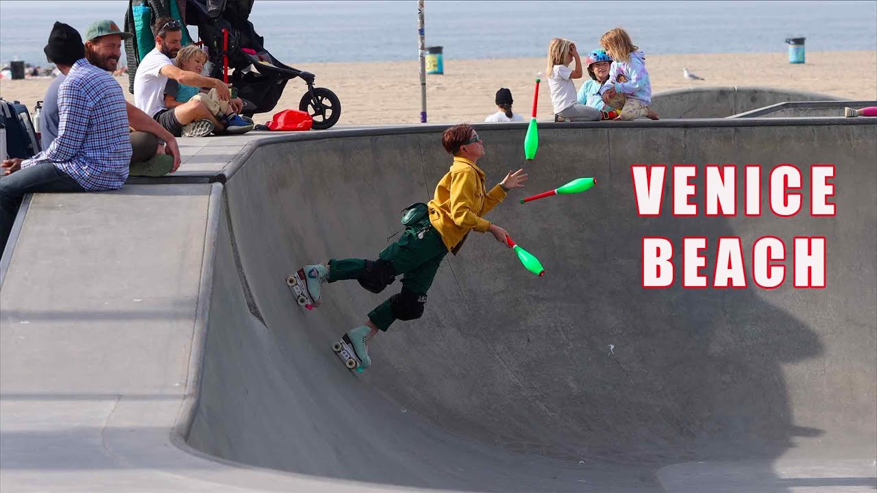 Это скейтпарк Venice Beach: не просто место, это впечатления.