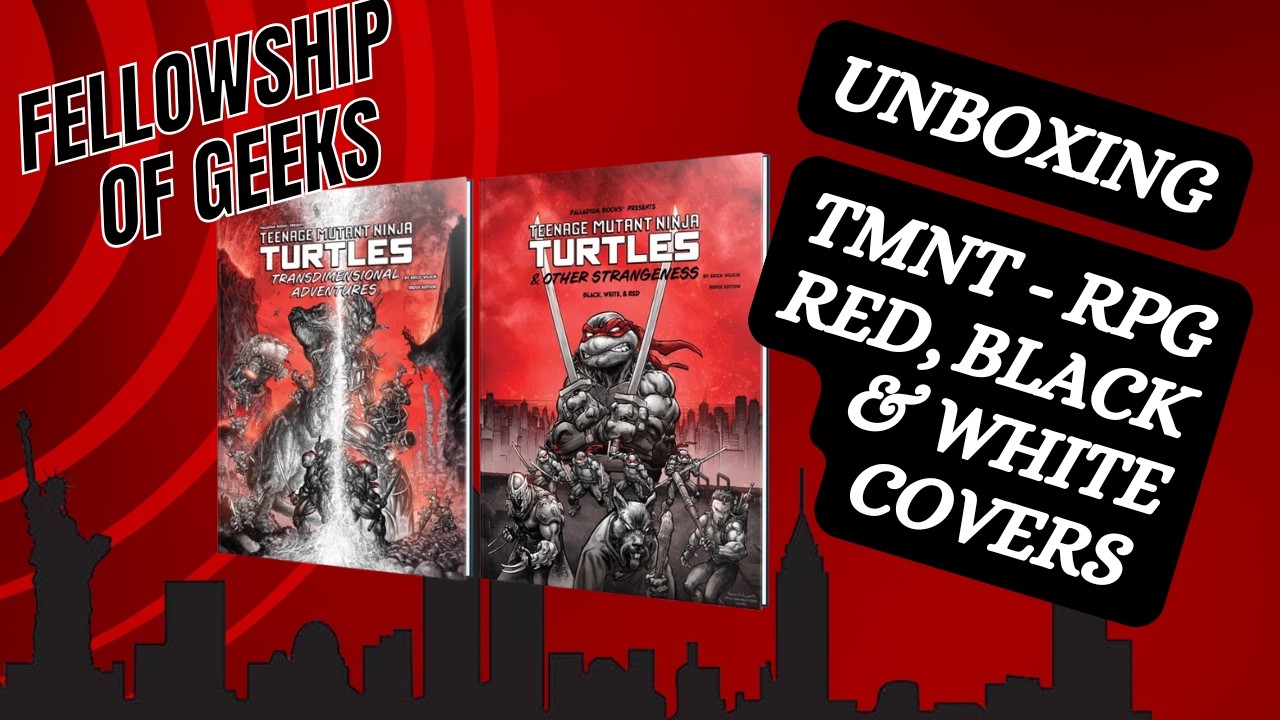 Black White and Red, the coolest TMNT Books Ever!