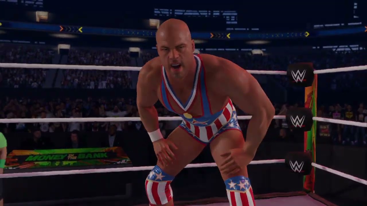 WWE 2K24_2026 Kurt Angle vs Fat Cena