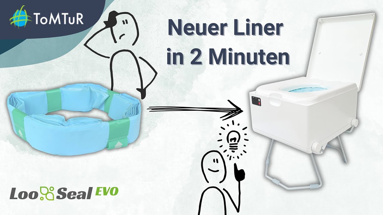 LooSeal® Liner einlegen oder wechseln - So wirds gemacht!