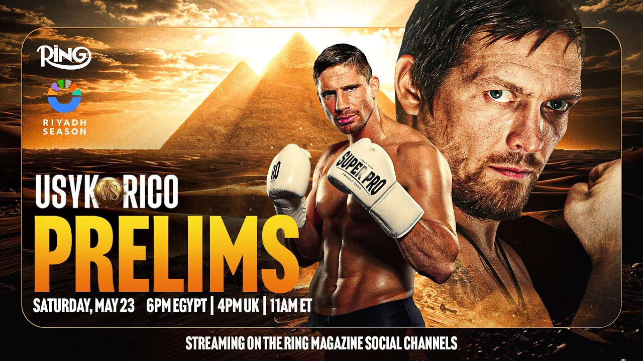 Oleksandr Usyk vs Rico Verhoeven | PRELIMS