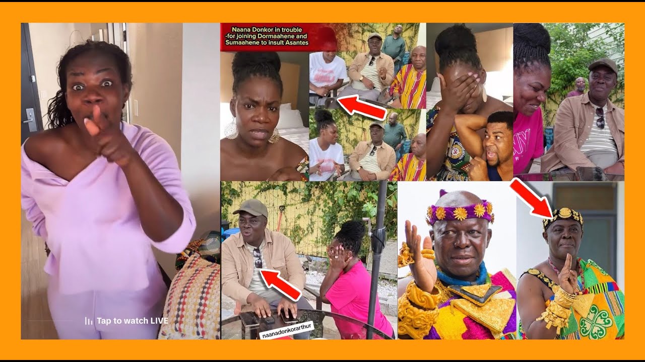 Asantehene Vs Dormaahene - Naana Donkor Arthur NDA Angr!ly Replies Ashantis Who Are !nsulting Her