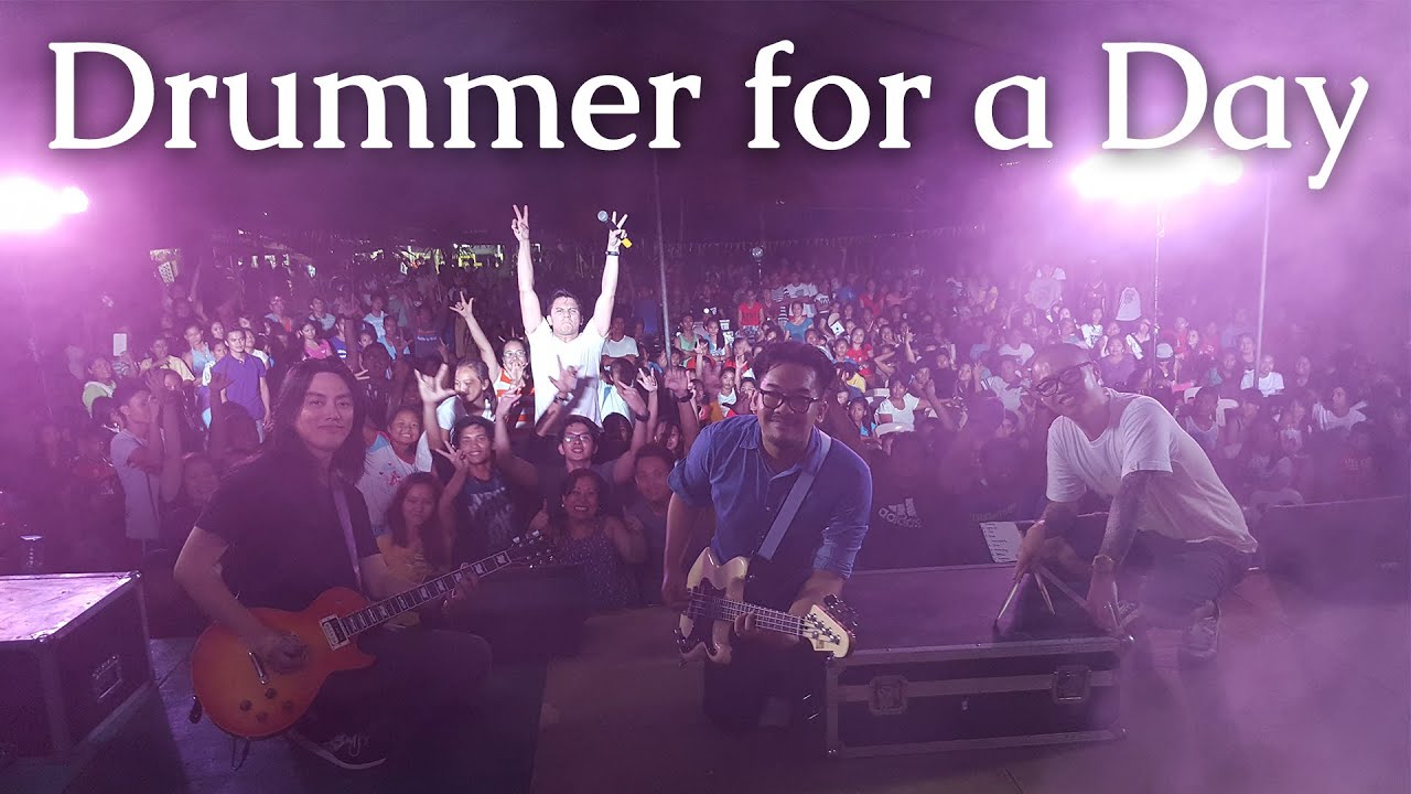 VLOG: Sponge Cola Drummer For A Day