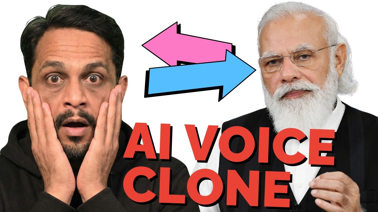 Change Anyone’s Voice to Yours Using AI
