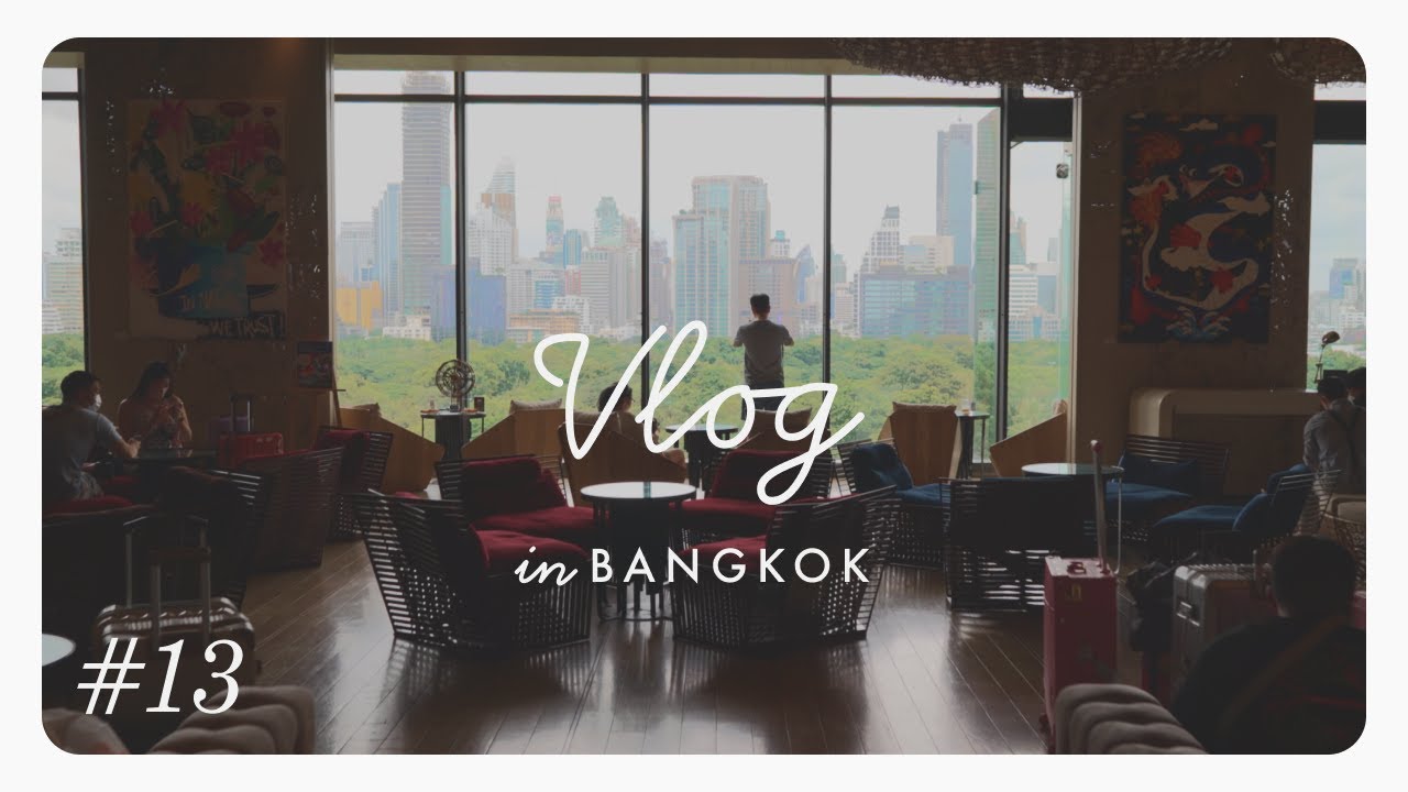 【Vlog】バンコクで絶景と共に過ごす贅沢な朝のひととき