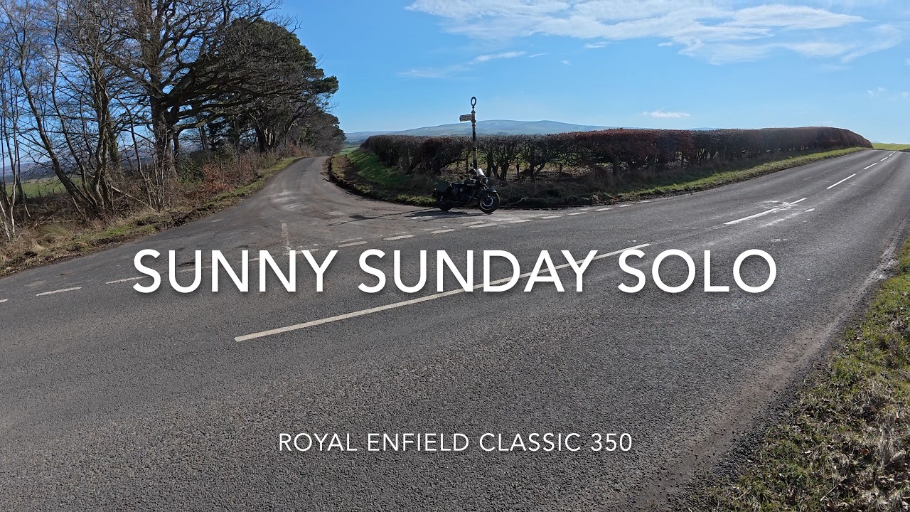 A Sunny Sunday Solo   Royal Enfield 350
