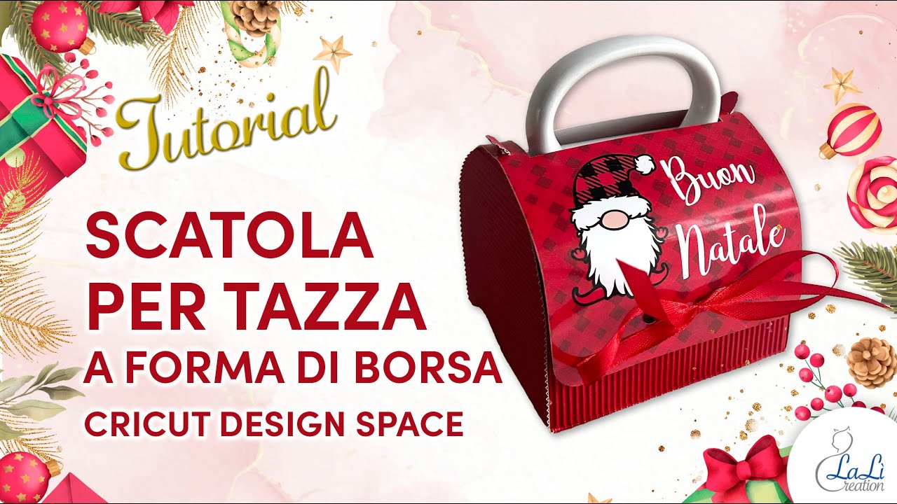 Scatola per tazze a forma di borsetta